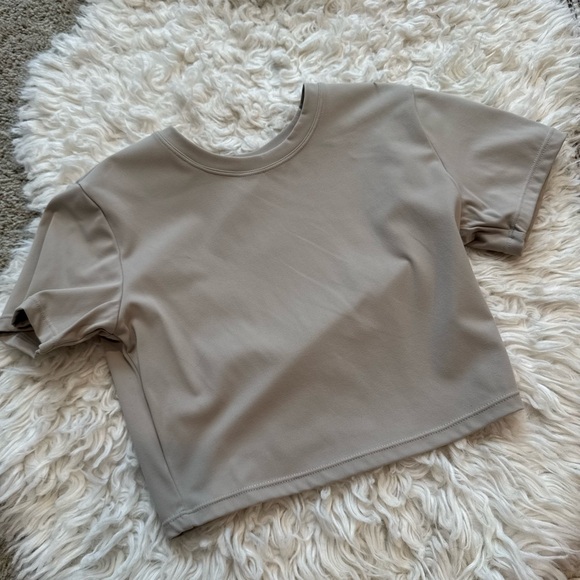 AOXJOX mink crop work out top size small - Picture 2 of 3